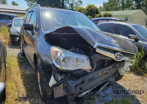 2016 Subaru Forester 2.5I Premium z USA, uszkodzony, nr VIN JF2SJAGC6GH508076